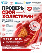 Проверь свой холестерин!