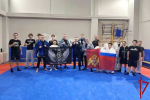 В городе Волхове представители ОМОН «Балтика» провели совместную тренировку для юных спортсменов